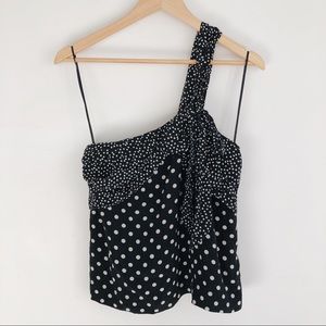 J Crew One Shoulder Top